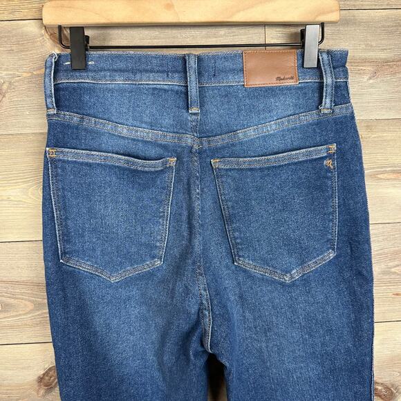 Madewell 10" High-Rise Skinny Jeans in Winston Wash Jeans - Picture 4 of 8
